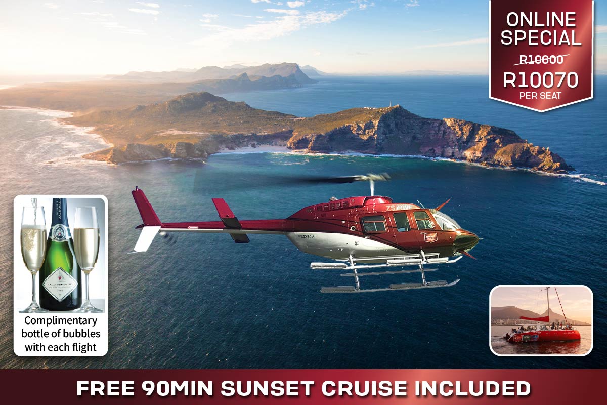 Cape Point Helicopter Ride Cape Town