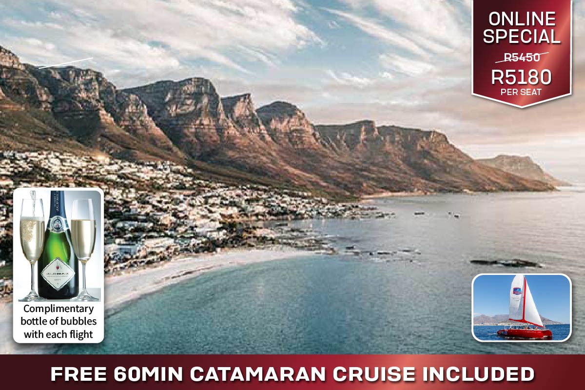 Two Oceans Helicopter Ride Cape Town