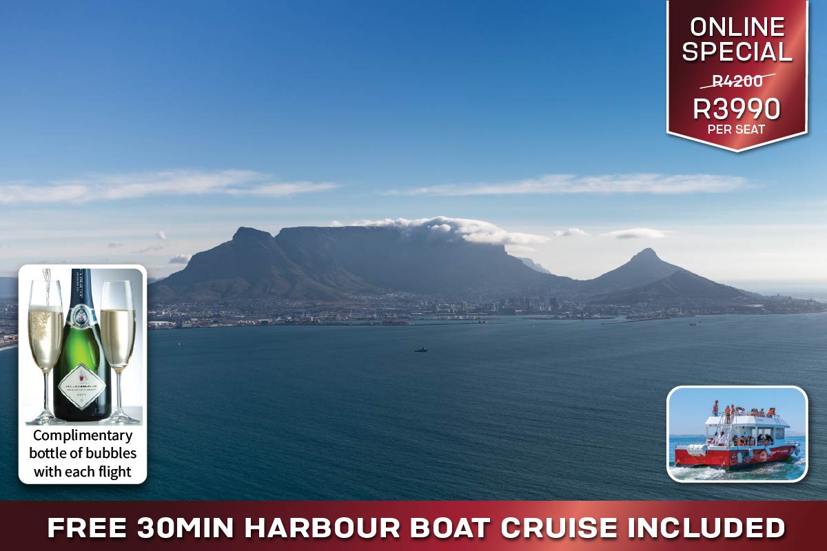 West Coast Helicopter Flight Cape Town