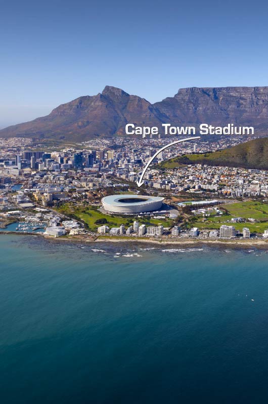Helicopter Flight Cape Town Stadium