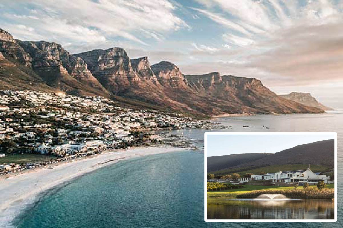 De Grendel Wine Farm via Two Oceans Helicopter Flight Route